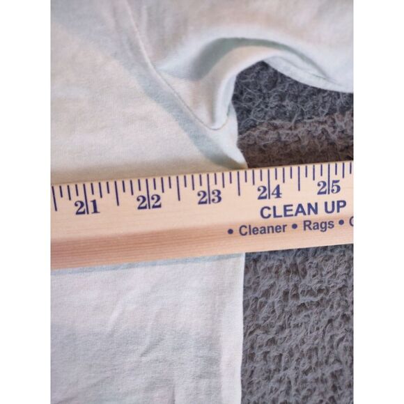 The Mountain Cat Kitten Selfie T-Shirt XL Green Short Sleeve Acid Wash - Picture 3 of 6